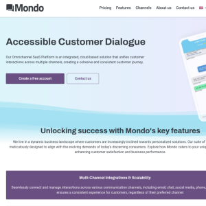 MONDO OMNICHANNEL – 1ST STEP INTO THE FUTURE